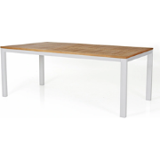 Stefano Tuintafel Wit - 300x100 cm Trestino