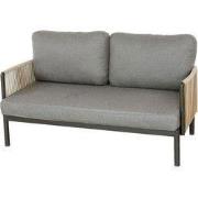 Sidney lounge 2-zitsbank midnight grey