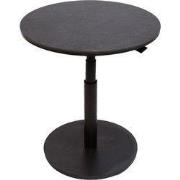 Padroni verstelbare bijzettafel midnight grey stone dia. 59 cm