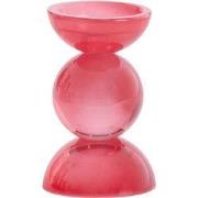 Light & Living - Kandelaar ITINGA - Ø9.5x15.5cm - Rood