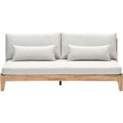 Kailua 2-zits bank acacia white wash/sahara sand