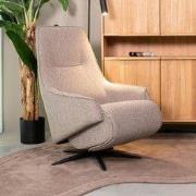 LABEL51 Fauteuil Odense - Mushroom - Royal Boucle - 2-Motorig