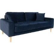 House Nordic Bank Lido 2,5 Zits Velvet Donkerblauw