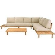 Apple Bee Loungeset Hoekbank Sling Cotton Flower - Right