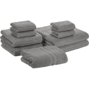 ATAI - Handdoek set van 9 - Grijs - Katoen