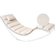 BRESCIA PREMIUM - Ligstoel kussen - Lichtbeige - Polyester