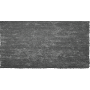 DEMRE  - Shaggy vloerkleed - Donkergrijs - 80 x 150 cm - Polyester