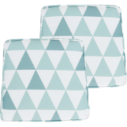 TERNI  - Sierkussen set 2 - Lichtblauw - Polyester