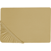 JANBU - Laken - Olijfgroen - 140 x 200 cm - Katoen