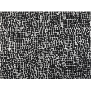 PUNGE - Vloerkleed - Zwart/Wit - 300 x 400 cm - Polyester