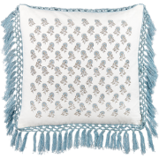 PALLIDA  - Sierkussen - Wit - 45 x 45 cm - Katoen