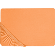 JANBU - Laken - Oranje - 140 x 200 cm - Katoen