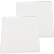 TERNI  - Stoelkussen set van 2 - Gebroken wit - Polyester