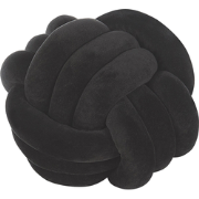 MALNI - Sierkussen - Zwart - 30 x 30 cm - Fluweel