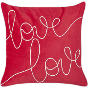 SIDERASIS - Sierkussen - Rood - 45 x 45 cm - Fluweel