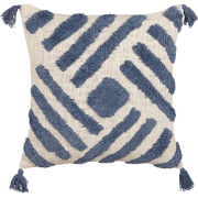 JACARANDA  - Sierkussen - Lichtbeige - 45 x 45 cm - Katoen