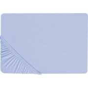 JANBU - Laken - Lichtblauw - 160 x 200 cm - Katoen