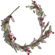 IRUN - Guirlande - Rood - Synthetisch materiaal