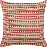 DEGLUPTA  - Sierkussen - Rood - 45 x 45 cm - Katoen