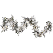 SUNDO - Guirlande - Wit - 270 cm - Synthetisch materiaal