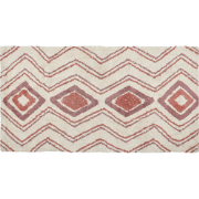 KASTAMONU - Laagpolig vloerkleed - Beige - 80 x 150 cm - Katoen