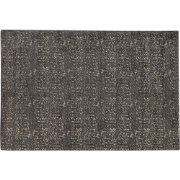 ESEL - Laagpolig vloerkleed - Grijs/Goud - 160 x 230 cm - Viscose