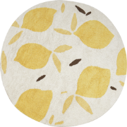 MAWAND - Laagpolig vloerkleed - Lichtbeige - Katoen