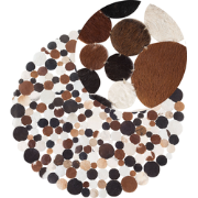 SORGUN - Voerkleed - Goudbruin - 140 cm - Koeienhuid leer