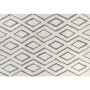 MENDERES  - Vloerkleed - Lichtblauw - 160 x 230 cm - Katoen