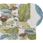 KINIK  - Vloerkleed - Multicolor - 200 x 200 cm - Wol