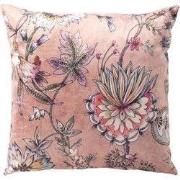 Dutch Decor FLORE - sierkussen 45x45 cm - bloemenprint - Misty Rose - ...