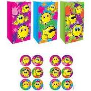 Decopatent® 12 STUKS Traktatie Uitdeel papieren zakjes - Inclusief Sti...