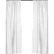 Larson - Luxe ondergordijnen - Met ringen - 1.5m x 2.5m - Wit