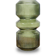 Rianne glazen vaas groen - 12 x 24,5 cm