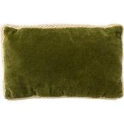 Dutch Decor MANOE - sierkussen 30x50 cm - effen kleur - jute rand - Ca...