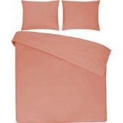 DoubleDry Dekbedovertrek 100% Natuurlijk Katoen - Eenpersoons 140x200/...