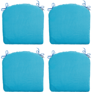 Madison -  Zitkussen Panama aqua - Ca. 46x48 cm - Set van 4