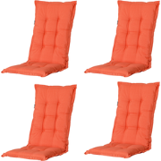 Madison -  Tuinstoelkussen Hoge Rug Panama flame orange - Ca. 123x50 c...