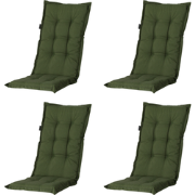 Madison -  Tuinstoelkussen Hoge Rug Panama green - Ca. 123x50 cm - Set...