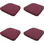 Madison -  Zitkussen Wicker Bordeaux canvas eco+ - Ca. 48x48 cm - Set ...