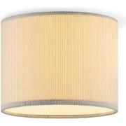 Corduroy Plafondlamp - Cilinder - Wit - Scandinavische stijl - ø22 x 1...