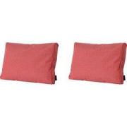 Madison -  Lounge Profi-Line Manchester red - Ca. 40x60 cm - Set van 2