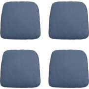 Madison -  Zitkussen Wicker Panama safier blue - Ca. 48x48 cm - Set va...