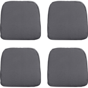 Madison -  Zitkussen Wicker Panama grey - Ca. 48x48 cm - Set van 4