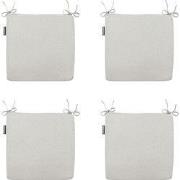 Madison -  Zitkussen Panama linnen - Ca. 40x40 cm - Set van 4