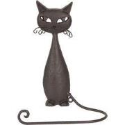 Clayre & Eef Handdoekhouder 19x9x28 cm Bruin IJzer