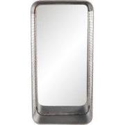 Clayre & Eef Spiegel 28x57 cm Grijs IJzer
