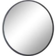 LOFT42 Industry Spiegel Rond - Metaal - Mat Zwart - Ø75