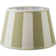 Home sweet home lampenkap Classic 20/16/13 - olijfgroen / wit