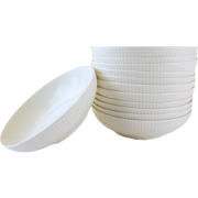 OTIX Pastaborden - Bordenset - 12 Persoons - Diepe Borden - Soepborden...